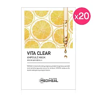 [แพ็ค 10 ชิ้น] Mediheal Vita Clear Ampoule Mask 25ml