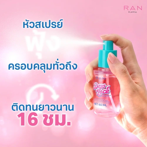 RAN Playful Dewlock Fixing Spray 60ml фото 2