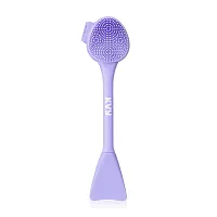 KVY Facial Cleansing Brush & Mask Applicator Fan Shape