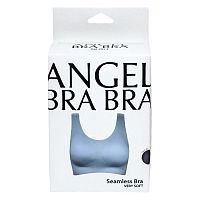 Angel Bra Bra Seamless Bra Free Size Light Blue