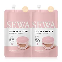 Sewa Glassy Matte Retouch Cushion [7g x 2pcs]