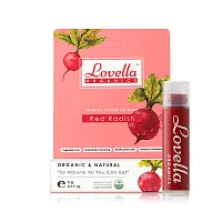 Lovella Organics Red Radish Healthy Tinted Lip Balm 5g ( Expiration Date : 2026.06.14 )