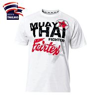 Футболка Muay Thai Fighter Fairtex, Таиланд 4XL Белый