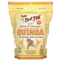Bob's Red Mill, органическая цельнозерновая киноа, без глютена, 737 г (26 унций)