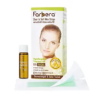 Farbera Clear & Soft Wax Strips [For Facial] 12sheet