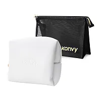Konvy Cosmetic Bag Duo เซทกระเป๋าเครื่องสำอางพกพา 2 ใบ