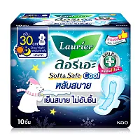 LAURIER ผ้าอนามัย Soft & Safe Good Dream Lavender Scent [30cm x 12pcs]