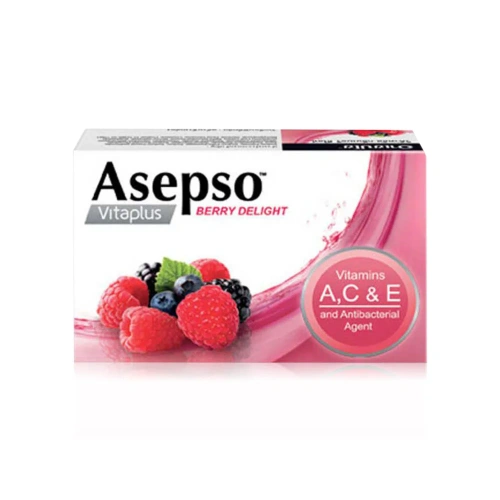 Asepso Vitaplus Soap Berry Delight 70g Asepso Vitaplus Soap Berry Delight 70g