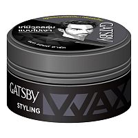 Gatsby Styling Wax Mat  Hard 75 G.