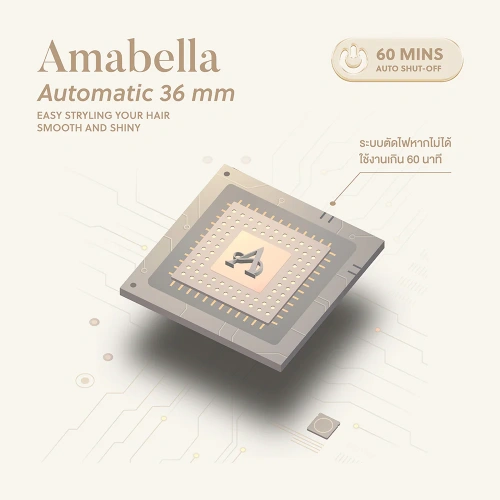 Amabella Automatic Hair Curler 32mm фото 5