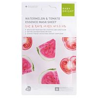 Baby Bright Mask Sheet Watermelon  Tomato Essence 1'S