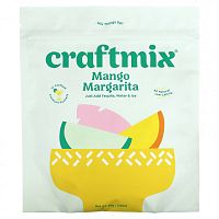 Craftmix, Пакетики для коктейлей, манго и маргарита, 12 пакетиков, 84 г (2,96 унции)