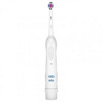 Oral-B, Oral-B 3D White Brilliance Whitening Battery, зубная щетка, белая, 1 зубная щетка