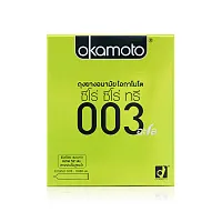Okamoto 003 Aloe Condom 52mm [2pcs]