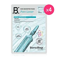 BANOBAGI Pore Lesser Skin Booster Mask [25ml x 4pcs]