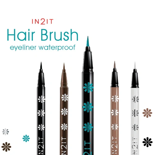 In2It Hair Brush Eyeliner Pen Waterproof 0.6g фото 2