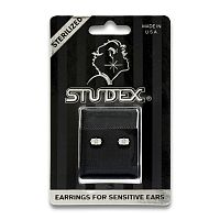 Studex Sensitive Sterilized For Sensitive Ear Stainless 5x3mm Cubic Zirconia