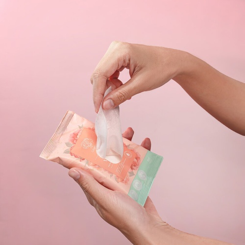 CAMELLIA Lady Wipes 10 Sheets фото 5