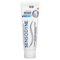 Sensodyne, Отбеливающая зубная паста Repair & Protect с фтором, 96,4 г (3,4 унции) Sensodyne, Отбеливающая зубная паста Repair & Protect с фтором, 96,4 г (3,4 унции)