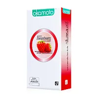Okamoto Strawberry Family Pack Condom 53mm [10pcs]