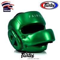 Боксерский шлем Fairtex Pro Sparring Head Guard HG 17, Таиланд XL Green