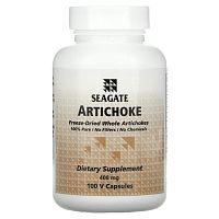 Seagate, Артишок, 400 мг, 100 растительных капсул