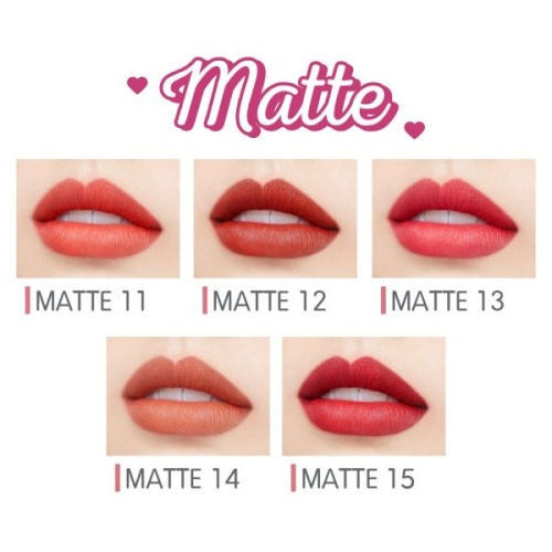 Cute Press Heart ID Matte Lip 3.7g фото 2