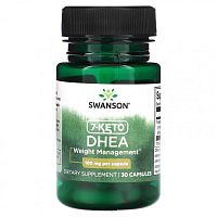 Swanson, 7-кето-ДГЭА, 100 мг, 30 капсул