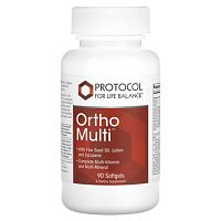 Protocol for Life Balance, Ortho Multi, 90 мягких таблеток