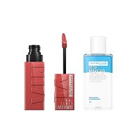 Maybelline Remover70ml + Vinyl Lip 15