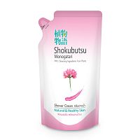 Shokubutsu Monogatari Shower Cream Chinese Milk Natural  Healthy Skin 400 Ml. Refill