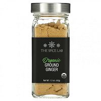 The Spice Lab, Органический молотый имбирь, 42 г (1,5 унции)