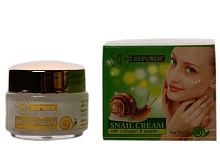 Крем против морщин со стволовыми клетками улиток и эластином, Таиланд, 50 гр / Snail Cream with Collagen