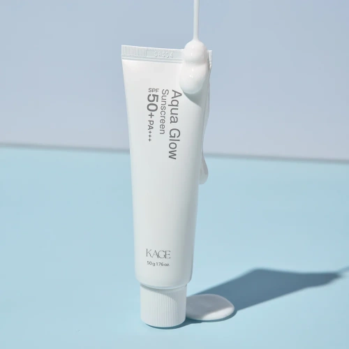 KAGE Aqua Glow Sunscreen SPF50+ PA+++ 50g фото 2