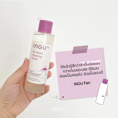 INGU Skin 4D-Acne Clearing Toner 150ml фото 3 INGU Skin 4D-Acne Clearing Toner 150ml фото 3