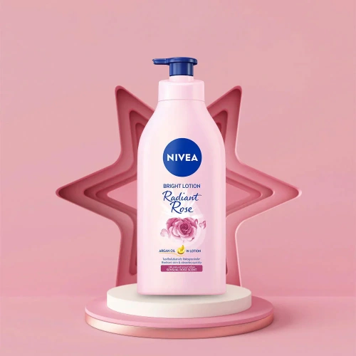 NIVEA Radiant Rose Bright Lotion 525ml фото 2 NIVEA Radiant Rose Bright Lotion 525ml фото 2