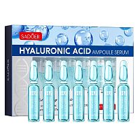 Гиалуроновая сыворотка для лица Sadoer Hyaluronic Acid Ampoule Serum, 2мл 7шт.