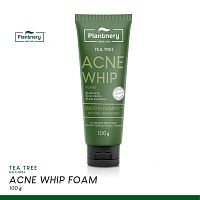 Пенка для проблемной кожи лица на основе масла чайного дерева Plantnery Tea Tree Acne Whip Foam 100 мл. Пенка для проблемной кожи лица на основе масла чайного дерева Plantnery Tea Tree Acne Whip Foam 100 мл.