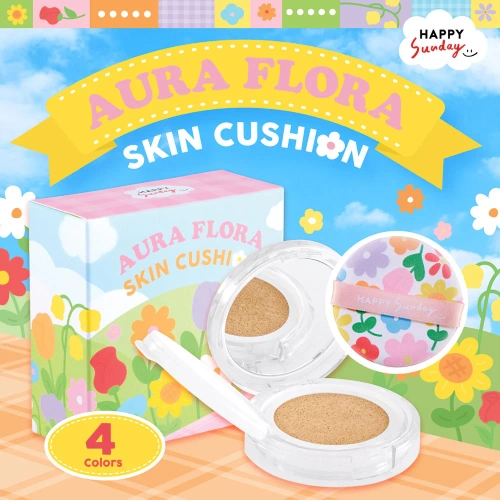 HAPPY SUNDAY Aura Flora Skin Cushion 11g фото 2