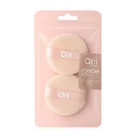 Oni Round Powder Puff 2pcs