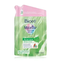 Biore Micellar Cleansing Water Acne Care Shiso Mint Refill 330ml