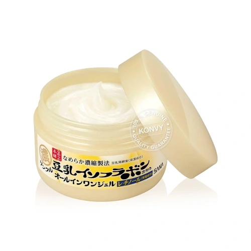 Sana Namerakahonpo Wrinkle All In One Gel 100g фото 3