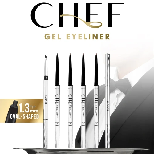 Browit Chef Gel Eyeliner 0.06g фото 4 Browit Chef Gel Eyeliner 0.06g фото 4