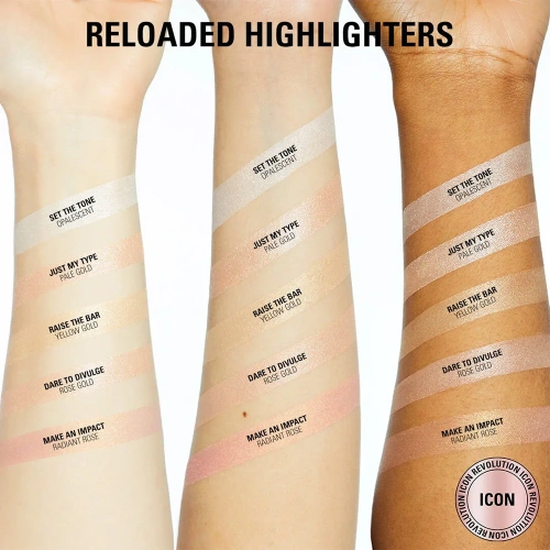 Makeup Revolution Reloaded Highlighter 6.5g фото 3