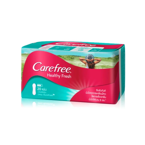 Carefree แผ่นอนามัย Panty Liner Healthy Fresh Regular 20pcs
