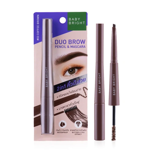 Baby Bright Duo Brow Pencil & Mascara Baby Bright Duo Brow Pencil & Mascara
