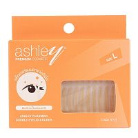 Ashley Charming Double Eyelid Sticker 60Pairs. Size L