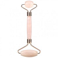 Grace & Stella, массажный валик для лица из розового кварца, 1 шт.