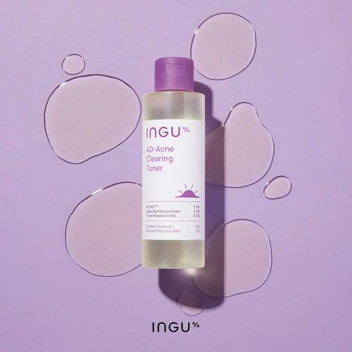 INGU Skin 4D-Acne Clearing Toner 150ml фото 2 INGU Skin 4D-Acne Clearing Toner 150ml фото 2