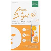 Baby Bright Mask Sheet Aura  Bright Booster 1'S